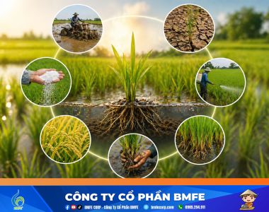 Cách hạ phèn cho lúa mùa mưa vụ Hè Thu hiệu quả nhất