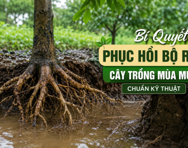 Bí Quyết Phục Hồi Bộ Rễ Cây Trồng Mùa Mưa Chuẩn Kỹ Thuật