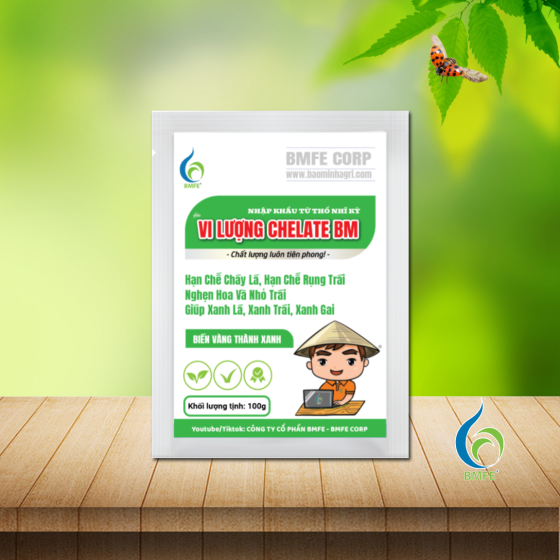 VI LƯỢNG CHELATE BM 100g | Giải Pháp Vi Lượng Tối Ưu Cho Cây Trồng