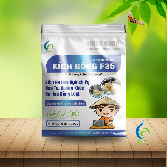 KÍCH BÔNG F35 300g (Ra hoa Sầu Riêng) | Giải Pháp Hoàn Hảo Kích Ra Hoa Nghịch Vụ, Hoa To, Cuống Khỏe, Ra Hoa Đồng Loạt