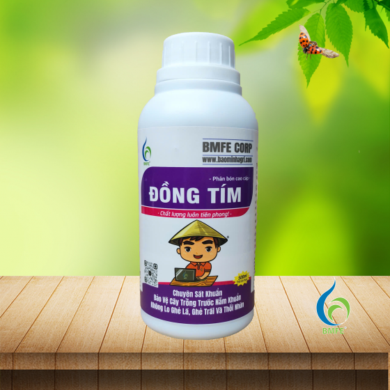 ĐỒNG TÍM – Phân bón cao cấp bảo vệ cây trồng trước nấm khuẩn