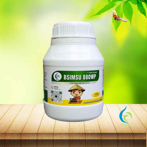 BSIMSU 880WP – Thuốc trừ bệnh phổ rộng, hiệu lực mạnh, bảo vệ cây trồng bền vững