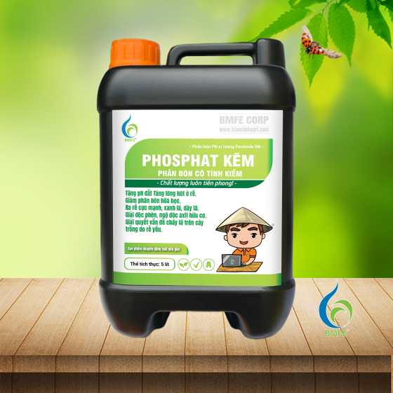 Phosphat Kẽm 5 lít | PH 8.5